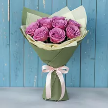 Букет Розы Фёрст Леди в Мари-Туреке